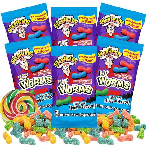 individual packs of gummy worms|Amazon.com: Gummy Worms Individual Packets